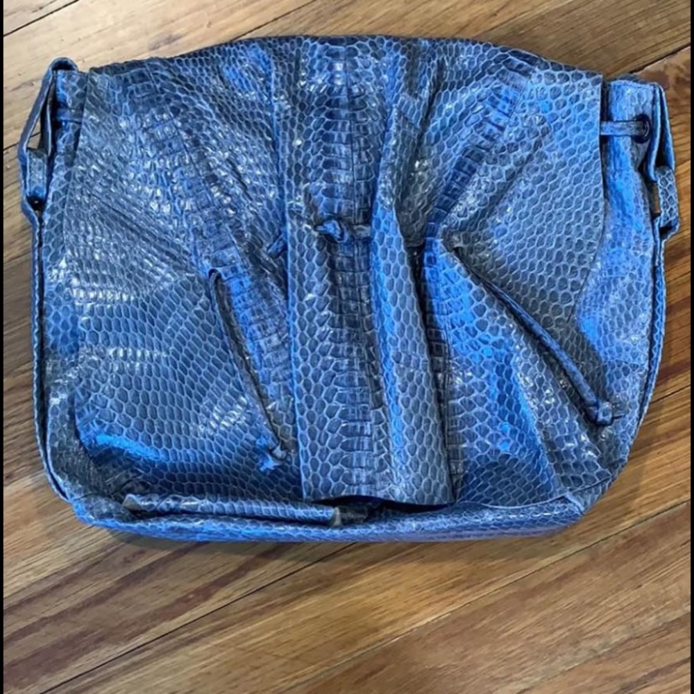 Genuine snakeskin purse